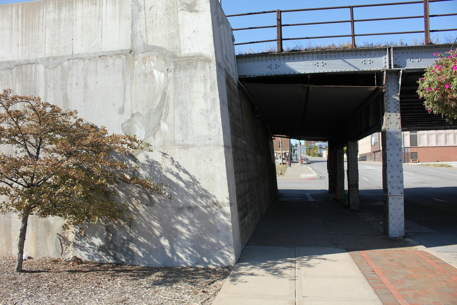 West abutment